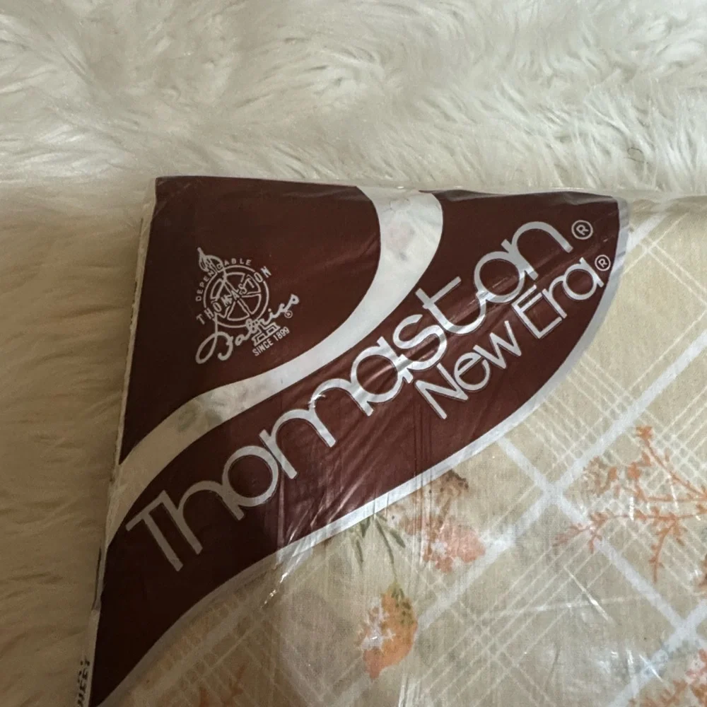 Vintage Thomaston New Era Double Flat sheet No Iron New in package Made in USA